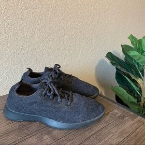 Allbirds Men's Wool Runners Sneakers Black Size 10